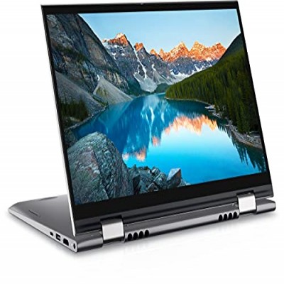 Dell 14 (2021) i3-1125G4 2in1 Touch Screen Laptop, 8Gb RAM, 256Gb SSD, 14” (35.56 cms) FHD Display, Win 10 + MSO, Backlit KB + FPR, Silver Color (Inspiron 5410, D560563WIN9S)