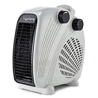 Lifelong LLFH02 Flare-X 2000 Watt Fan Room Heater, White (ISI Certified, Home Service Available)