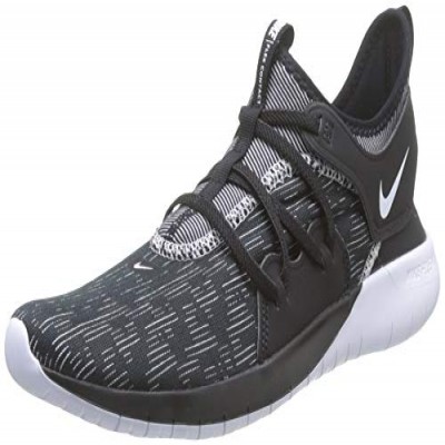 Nike Men's Flex Contact 3 Black/White Running Shoes-7 UK (41 EU) (8 US) (AQ7484-004)