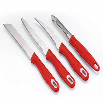 Pigeon - Ultra Stainless Steel Knife Set, Set of 4, Multicolour