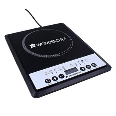 Wonderchef Power Induction Cooktop, 1800Watts, Push Button Control