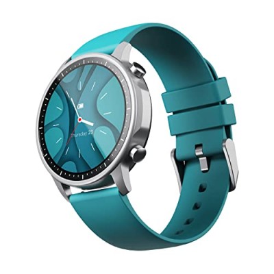 boAt Watch Zenit with 1.3" Round IPS Display, Multiple Sports Modes,All Day Activity Tracker,Customizable Watch Faces, Sleep, Heart Rate & Blood Oxygen Monitor,Theatre Mode & In-Built Game(Teal Green)