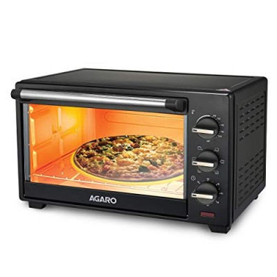 AGARO 33311 19 Litres Oven Toaster Grill with 5 Heating Modes, Black