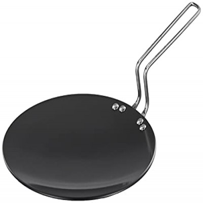 Amazon Brand - Solimo Hard Anodized Tawa (26 cm, 4.8 mm)