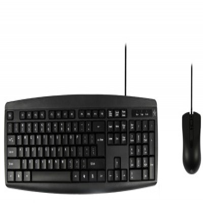 Flipkart SmartBuy YKM3136 Wired USB Laptop Keyboard and Mouse combo(Black)