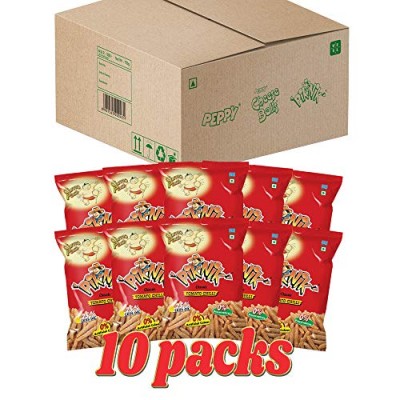 PIKNIK Classic Tomato Chilli Jumbo Box Pouch, 10 x 70 g