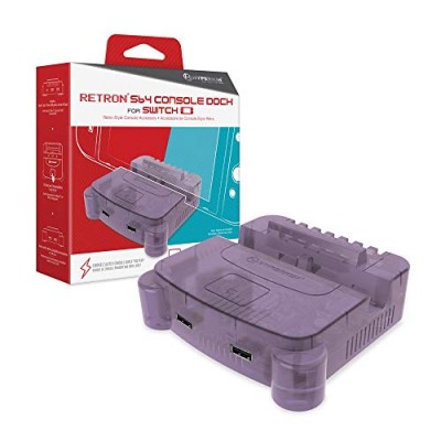 RetroN S64 Console Dock for Nintendo Switch (Purple) - Hyperkin