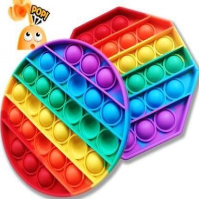J K INTERNATIONAL Pop It Fidget Toys,Push Pop Bubble Fidget Sensory Toy(Multicolor)