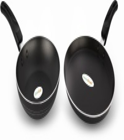 Greenchef Duo Pack ( Black ) Non-Stick Coated Cookware Set(PTFE (Non-stick), 2 - Piece)