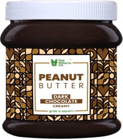 the fitfarm co Dark Chocolate Creamy Peanut Butter 500 g