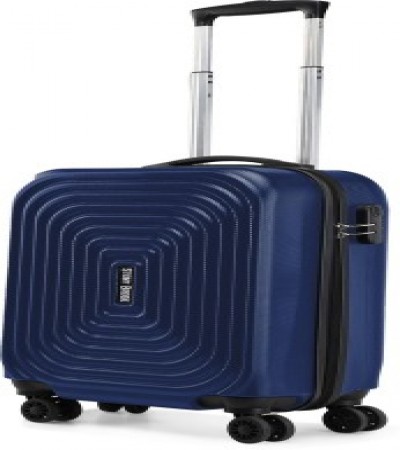 Stony Brook by Nasher Miles Orbit Hard-sided Co-extrusion Polycarbonate Cabin Blue 55cm Trolley bag Cabin Suitcase - 20 inch