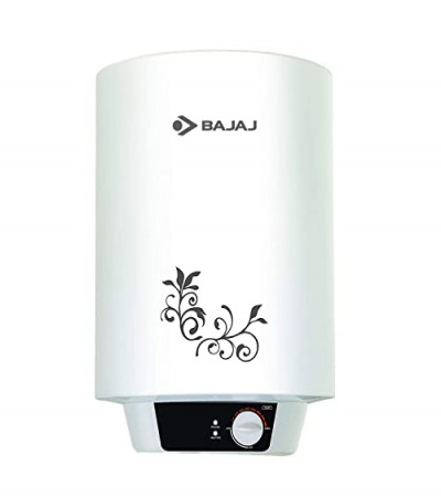 Bajaj New Shakti Neo 15L Vertical Storage Water Heater (Geyser 15 litres) 4 Star BEE Rated Heater For Water Heating with Titanium Armour, Swirl Flow Technology, Glasslined Tank (White), 1 Yr Warranty
