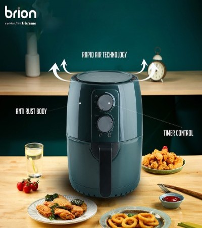 BRION BR-Master Green Air Fryer(3.5 L)